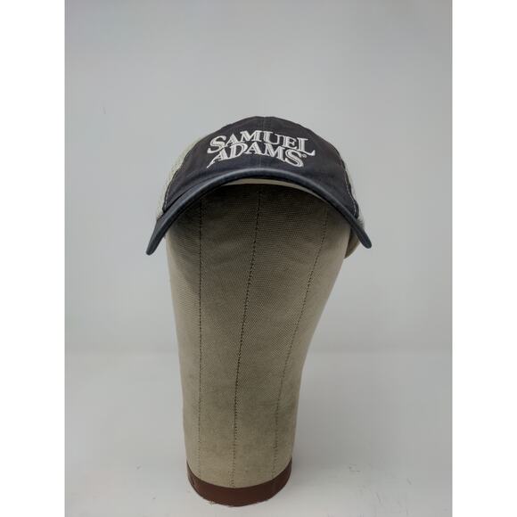 Samuel Adams For Love of Beer Mesh Back Strapback Hat Embroidered Logo - Picture 3 of 10